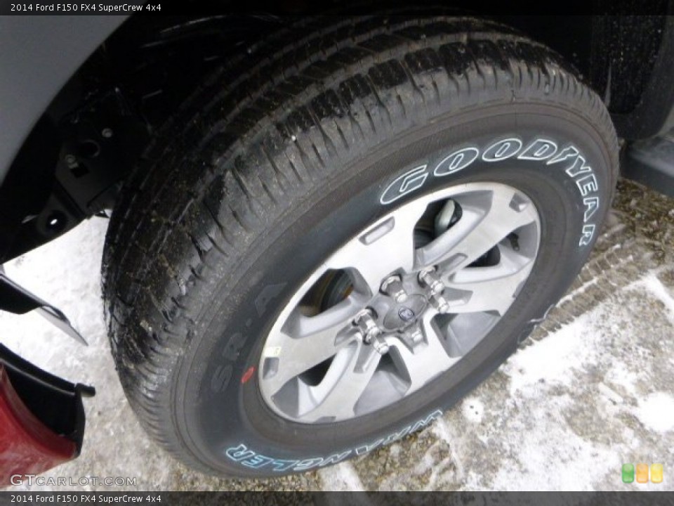 2014 Ford F150 FX4 SuperCrew 4x4 Wheel and Tire Photo #89214109