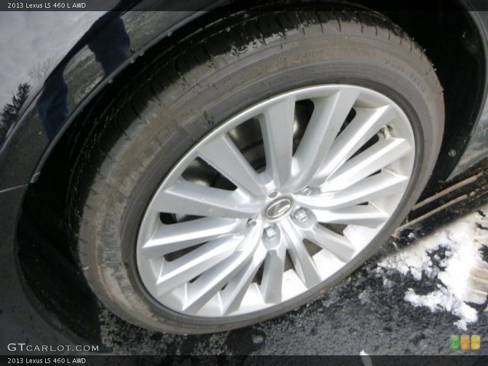 2013 Lexus LS 460 L AWD Wheel and Tire Photo #89220085