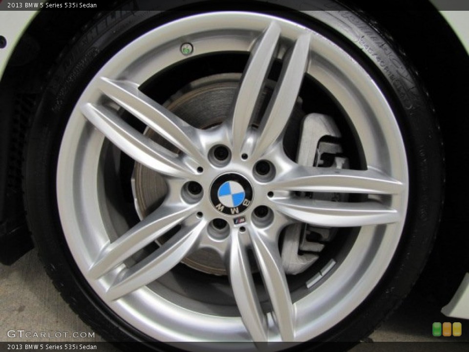 2013 BMW 5 Series 535i Sedan Wheel and Tire Photo #89225740