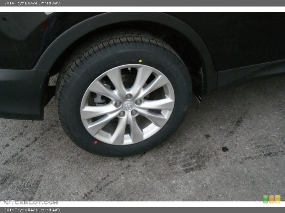 2014 Toyota RAV4 Limited AWD Wheel and Tire Photo #89231116