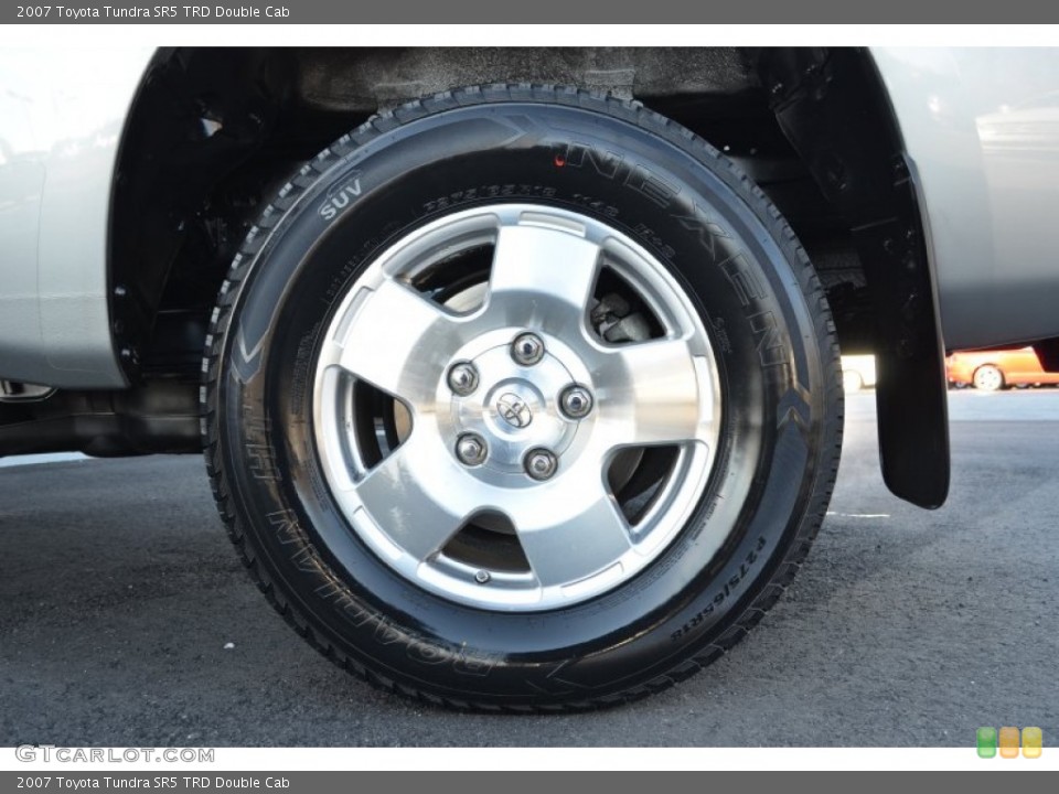 2007 Toyota Tundra SR5 TRD Double Cab Wheel and Tire Photo #89233343