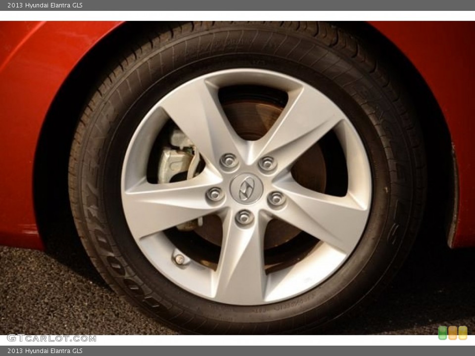2013 Hyundai Elantra GLS Wheel and Tire Photo #89240329