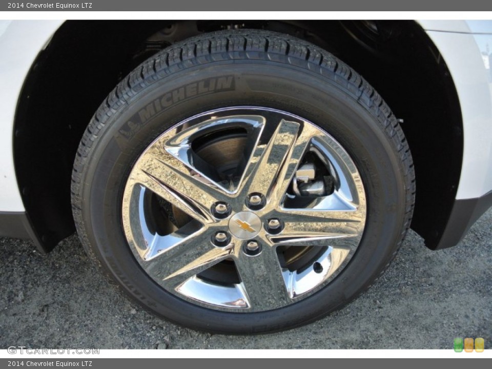 2014 Chevrolet Equinox LTZ Wheel and Tire Photo #89251933