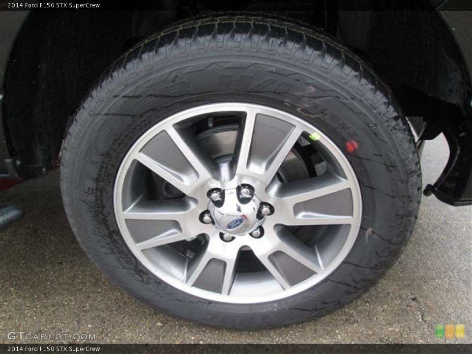 2014 Ford F150 STX SuperCrew Wheel and Tire Photo #89256040