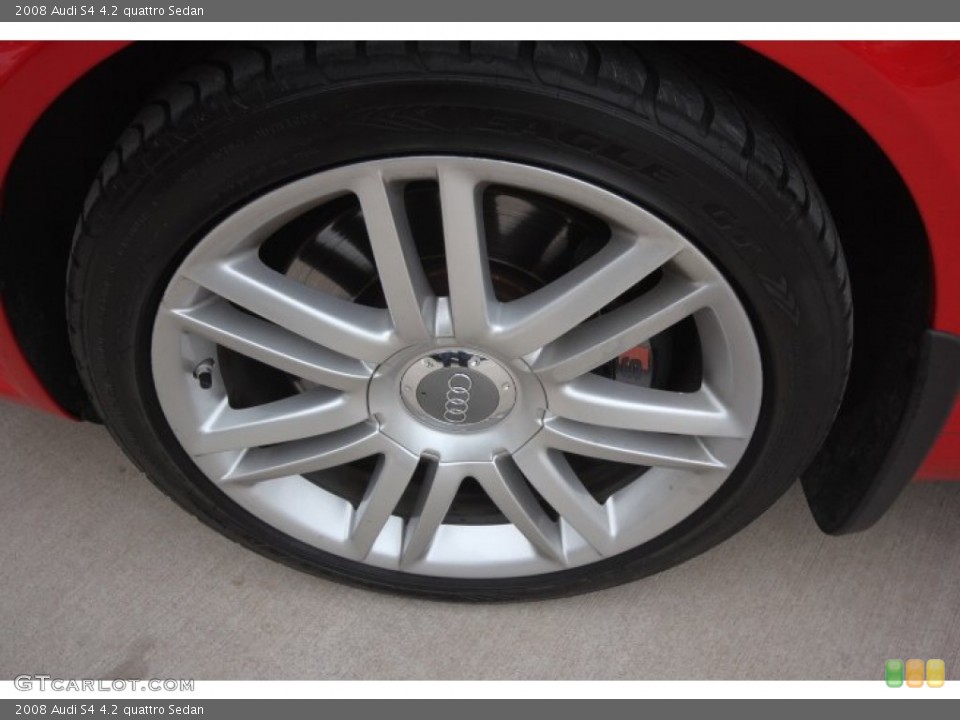 2008 Audi S4 4.2 quattro Sedan Wheel and Tire Photo #89256367
