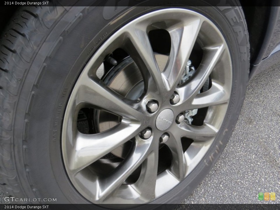 2014 Dodge Durango SXT Wheel and Tire Photo #89261038