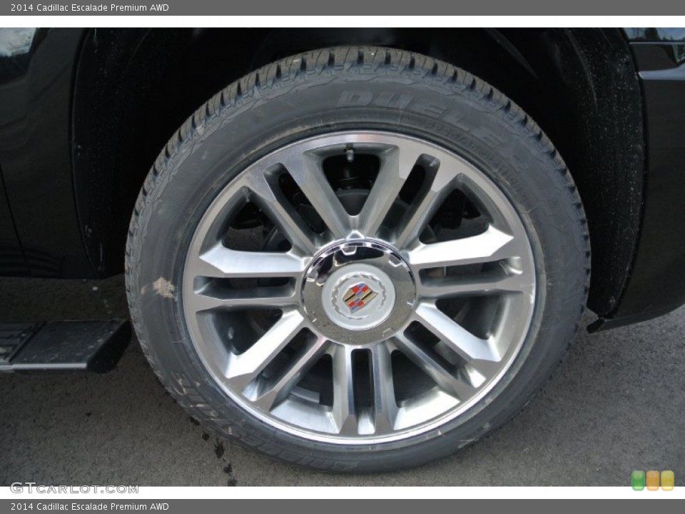 2014 Cadillac Escalade Premium AWD Wheel and Tire Photo #89266010