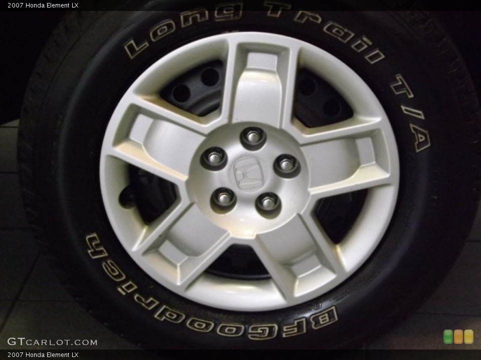 2007 Honda Element LX Wheel and Tire Photo #89268770
