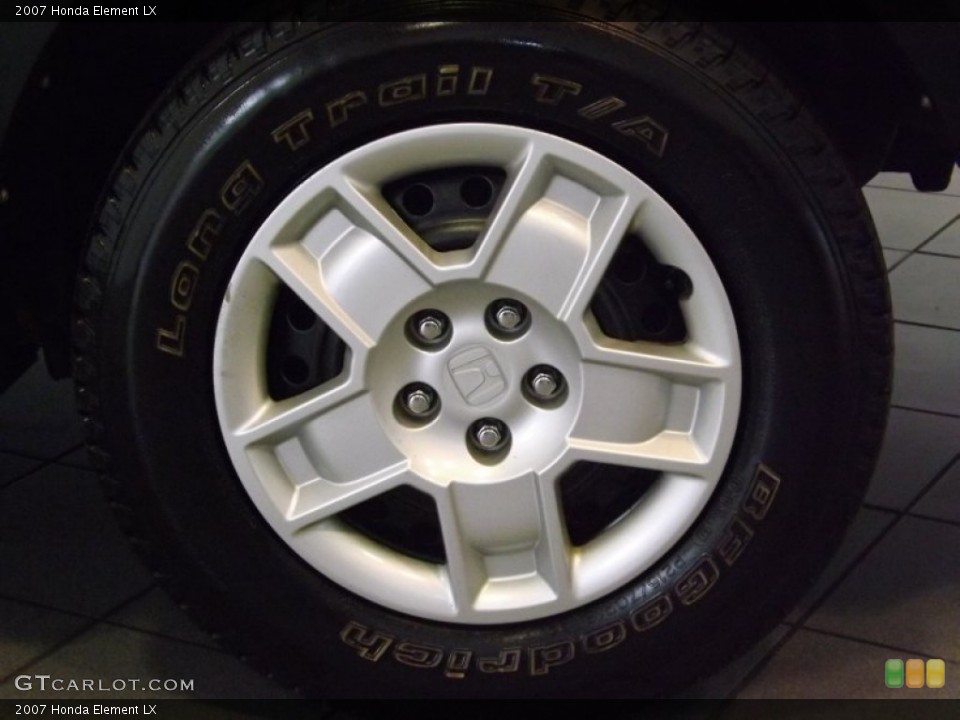 2007 Honda Element LX Wheel and Tire Photo #89268899