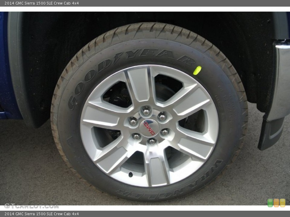 2014 GMC Sierra 1500 SLE Crew Cab 4x4 Wheel and Tire Photo #89269046