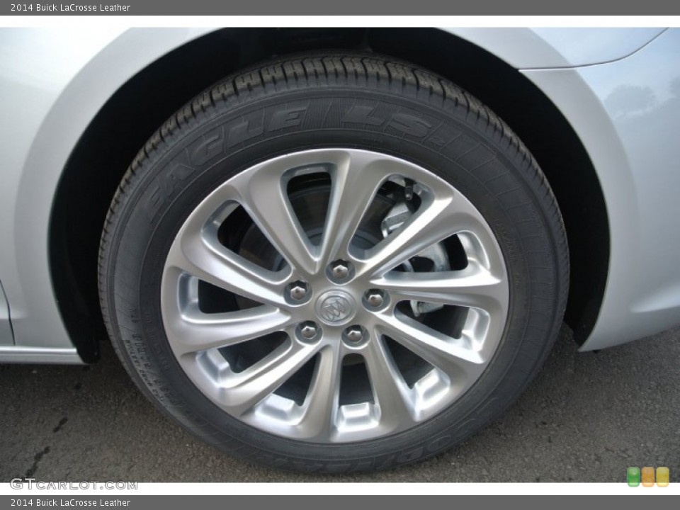 2014 Buick LaCrosse Leather Wheel and Tire Photo #89269940