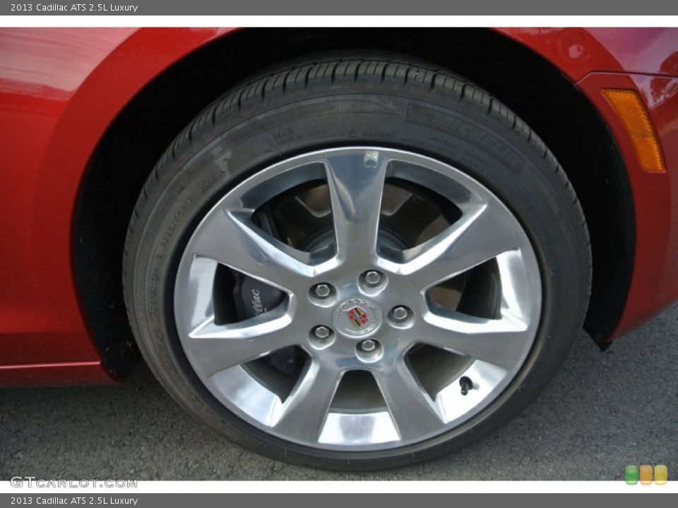 2013 Cadillac ATS 2.5L Luxury Wheel and Tire Photo #89272658