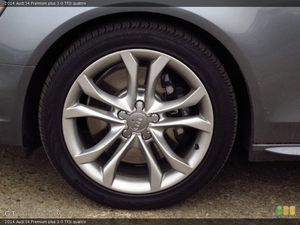 2014 Audi S4 Premium plus 3.0 TFSI quattro Wheel and Tire Photo #89275860