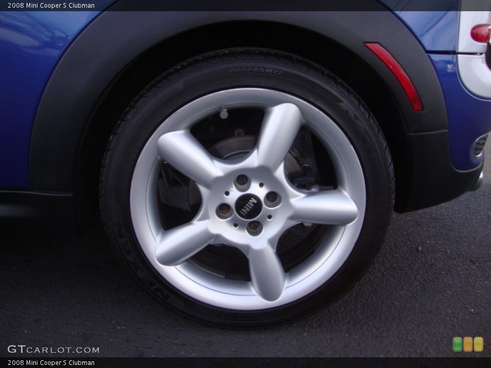 2008 Mini Cooper S Clubman Wheel and Tire Photo #89276289