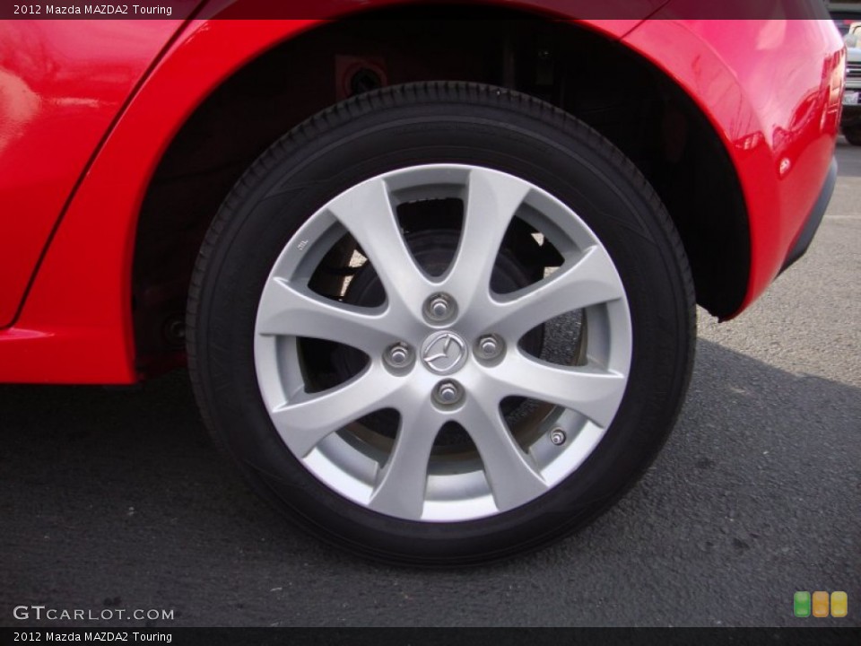 2012 Mazda MAZDA2 Touring Wheel and Tire Photo #89278221