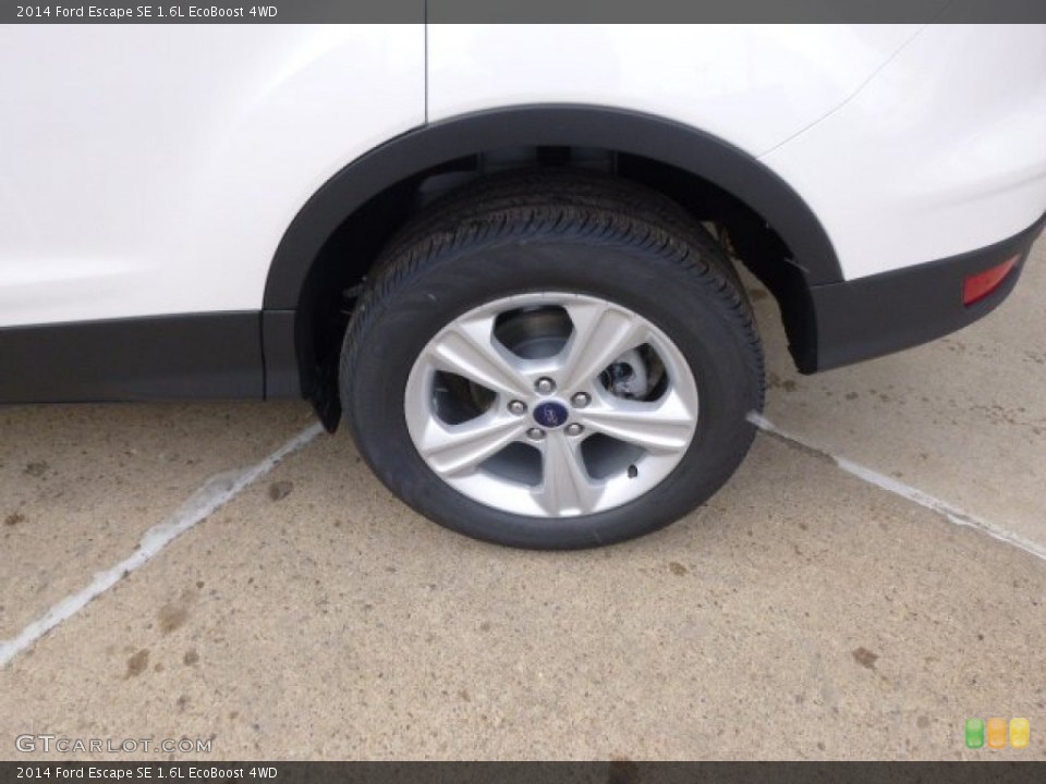 2014 Ford Escape SE 1.6L EcoBoost 4WD Wheel and Tire Photo #89280820