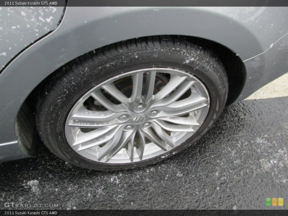 2011 Suzuki Kizashi GTS AWD Wheel and Tire Photo #89286009