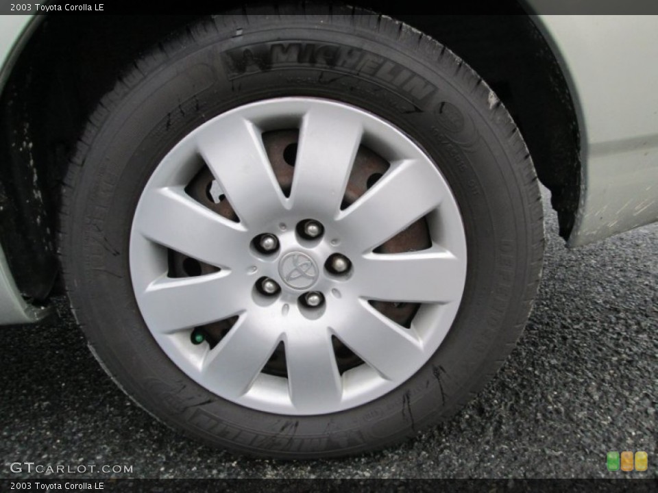 2003 Toyota Corolla Wheels and Tires