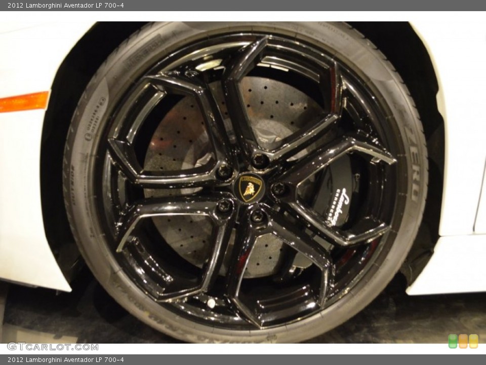 2012 Lamborghini Aventador LP 700-4 Wheel and Tire Photo #89292459