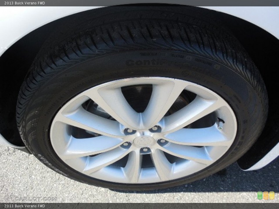 2013 Buick Verano FWD Wheel and Tire Photo #89293371