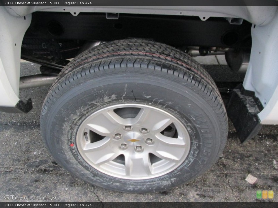 2014 Chevrolet Silverado 1500 LT Regular Cab 4x4 Wheel and Tire Photo #89298666