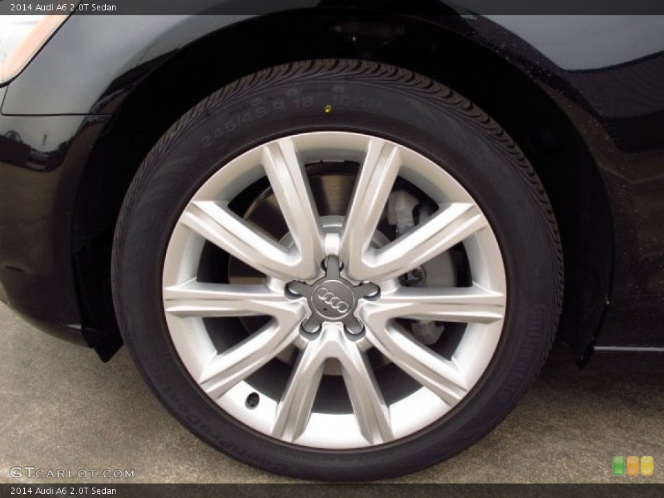 2014 Audi A6 2.0T Sedan Wheel and Tire Photo #89300058