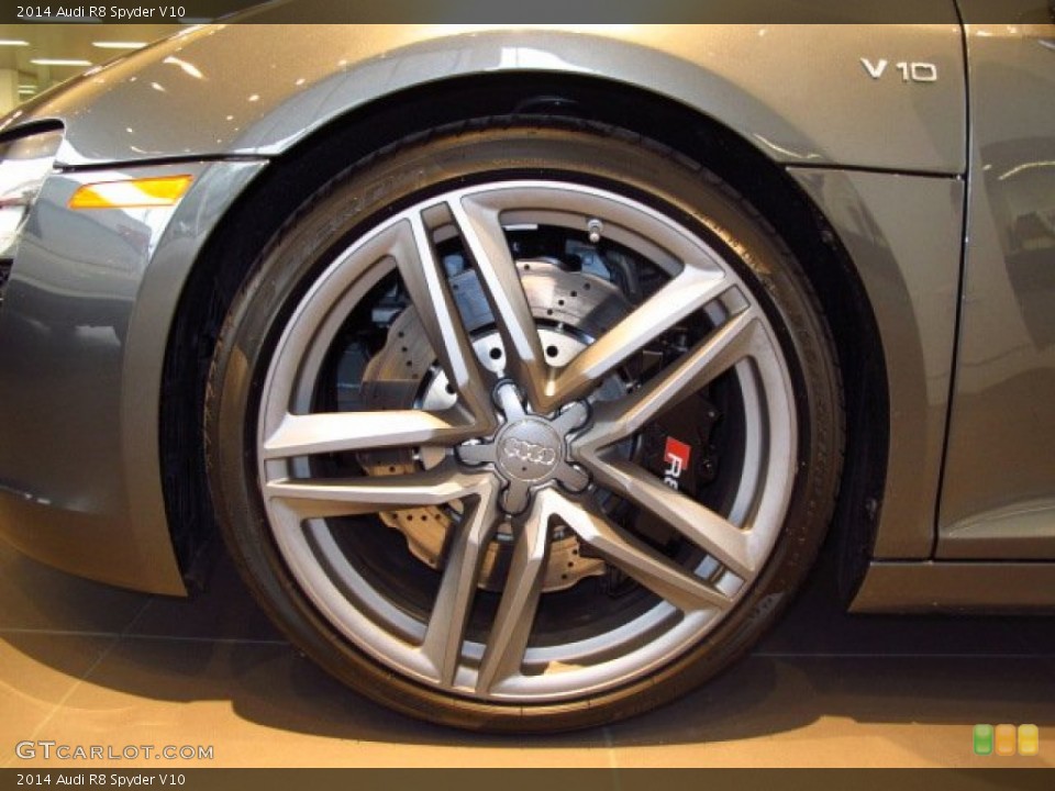 2014 Audi R8 Spyder V10 Wheel and Tire Photo #89300364