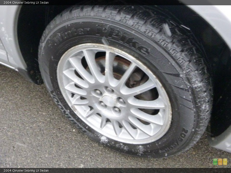 2004 Chrysler Sebring LX Sedan Wheel and Tire Photo #89303936