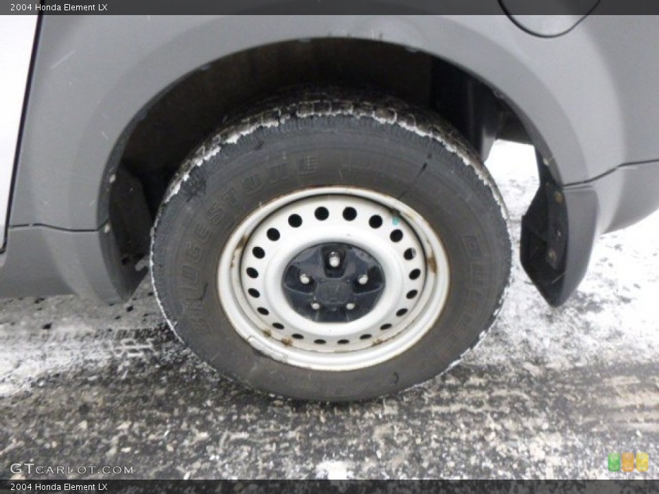 2004 Honda Element LX Wheel and Tire Photo #89305982