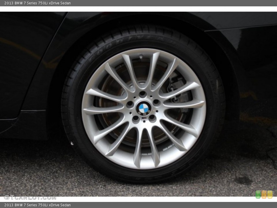 2013 BMW 7 Series 750Li xDrive Sedan Wheel and Tire Photo #89306759