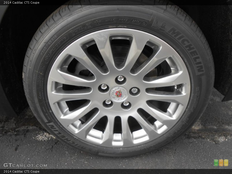 2014 Cadillac CTS Coupe Wheel and Tire Photo #89307029