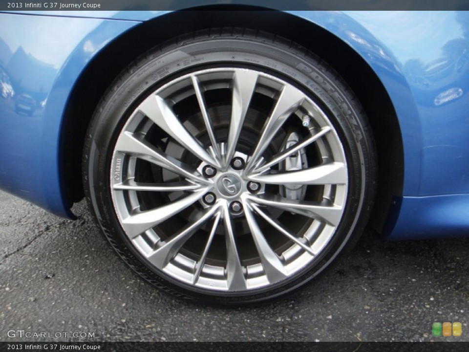 2013 Infiniti G 37 Journey Coupe Wheel and Tire Photo #89310593