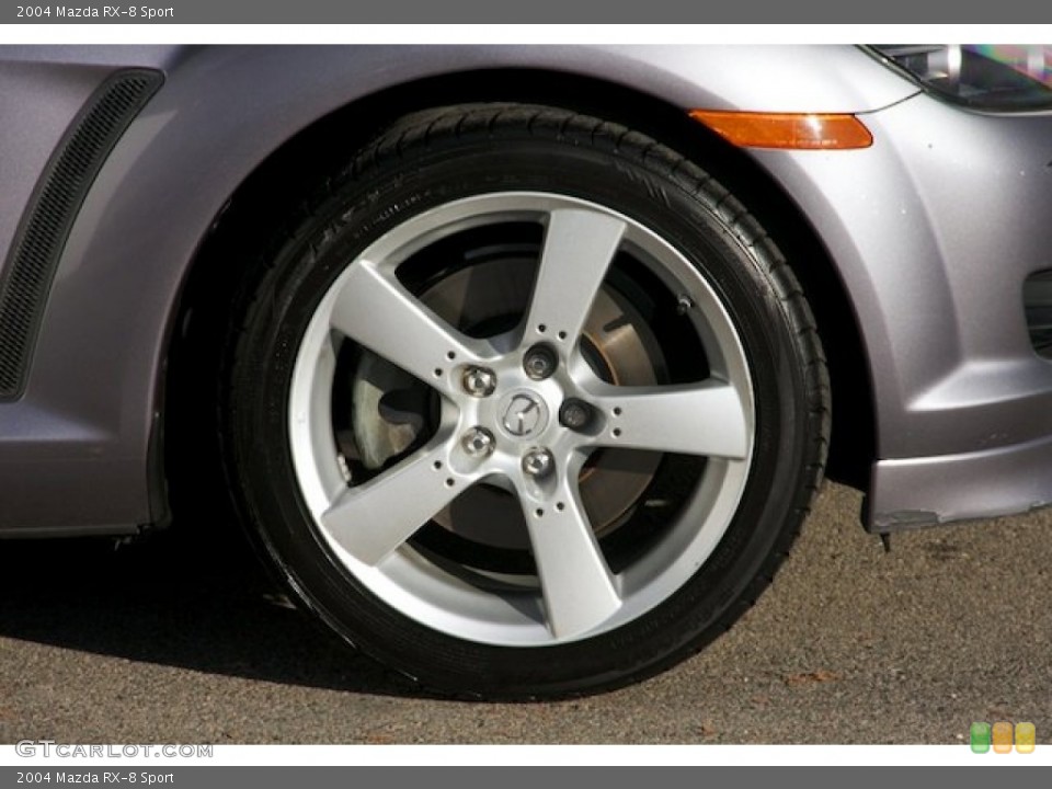 2004 Mazda RX-8 Sport Wheel and Tire Photo #89312138