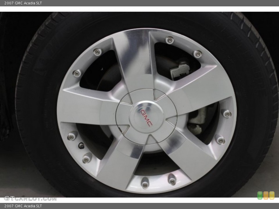 2007 GMC Acadia SLT Wheel and Tire Photo #89312141