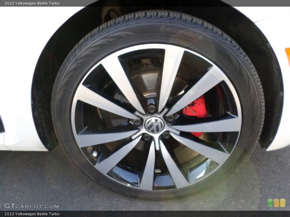 2013 Volkswagen Beetle Turbo Wheel and Tire Photo #89322326