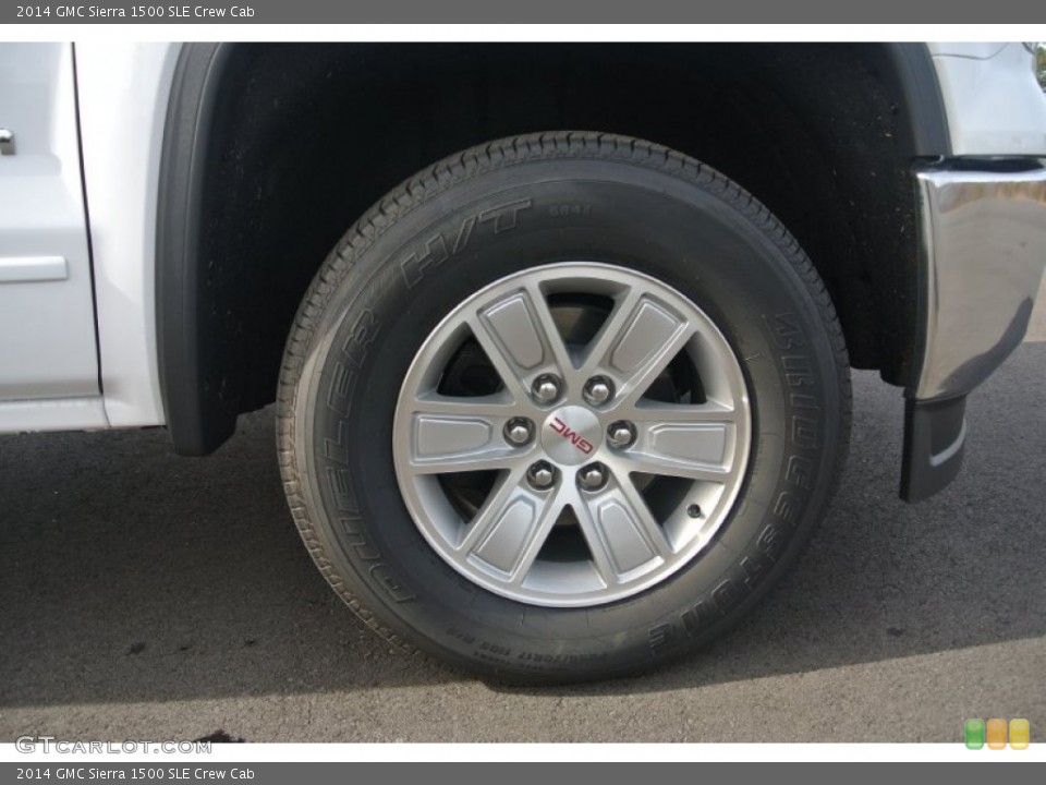 2014 GMC Sierra 1500 SLE Crew Cab Wheel and Tire Photo #89323091
