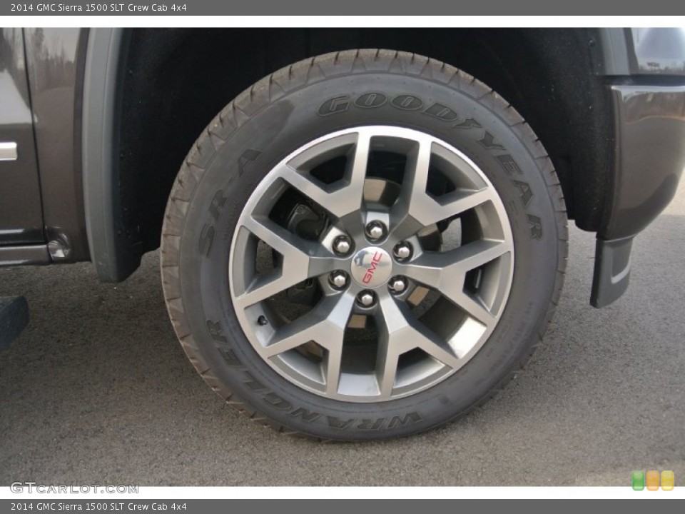2014 GMC Sierra 1500 SLT Crew Cab 4x4 Wheel and Tire Photo #89323425
