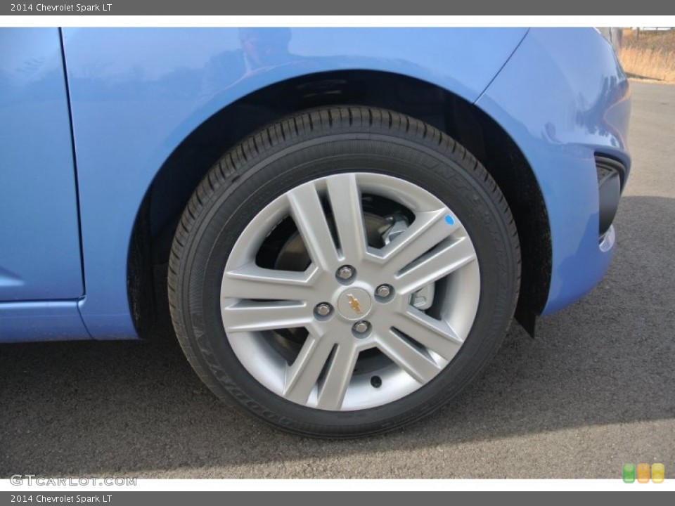 2014 Chevrolet Spark LT Wheel and Tire Photo #89325044