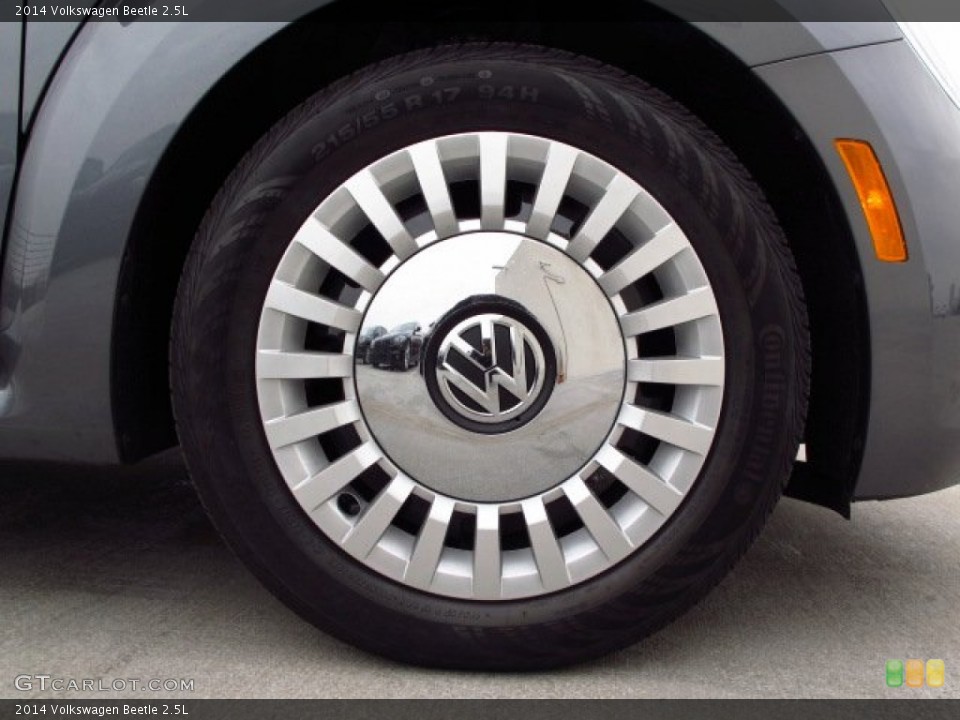 2014 Volkswagen Beetle 2.5L Wheel and Tire Photo #89327214
