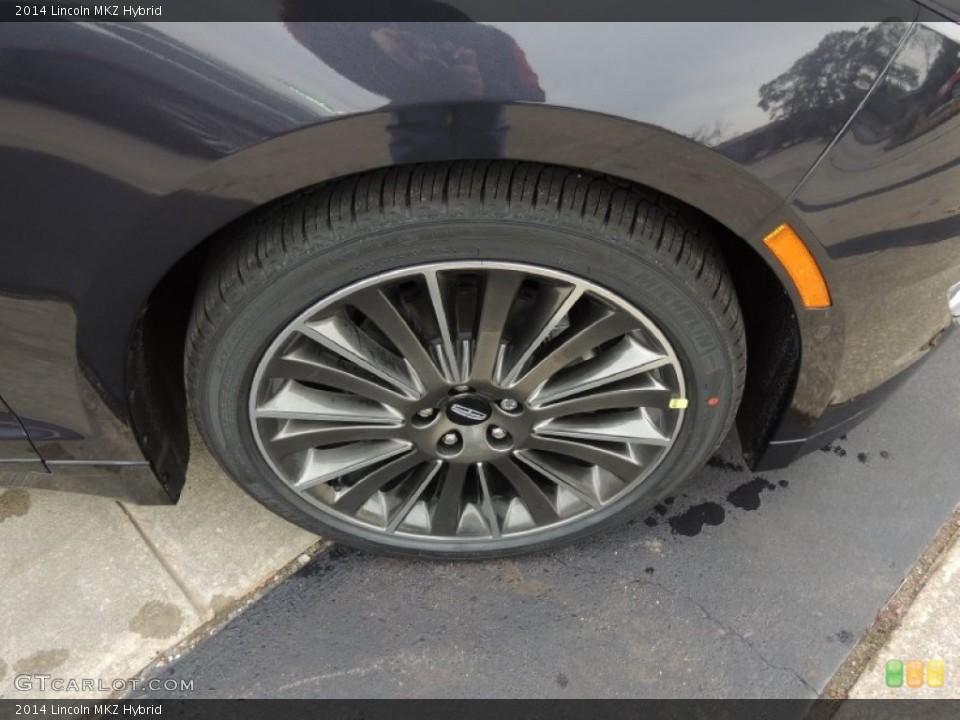 2014 Lincoln MKZ Hybrid Wheel and Tire Photo #89332909