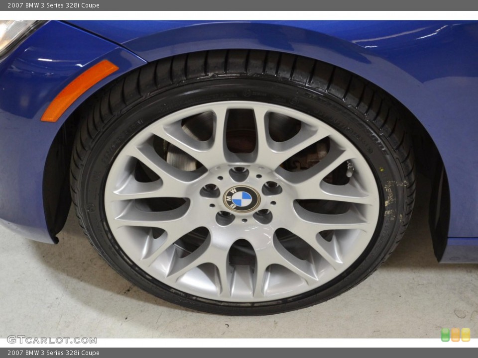 2007 BMW 3 Series 328i Coupe Wheel and Tire Photo #89350528