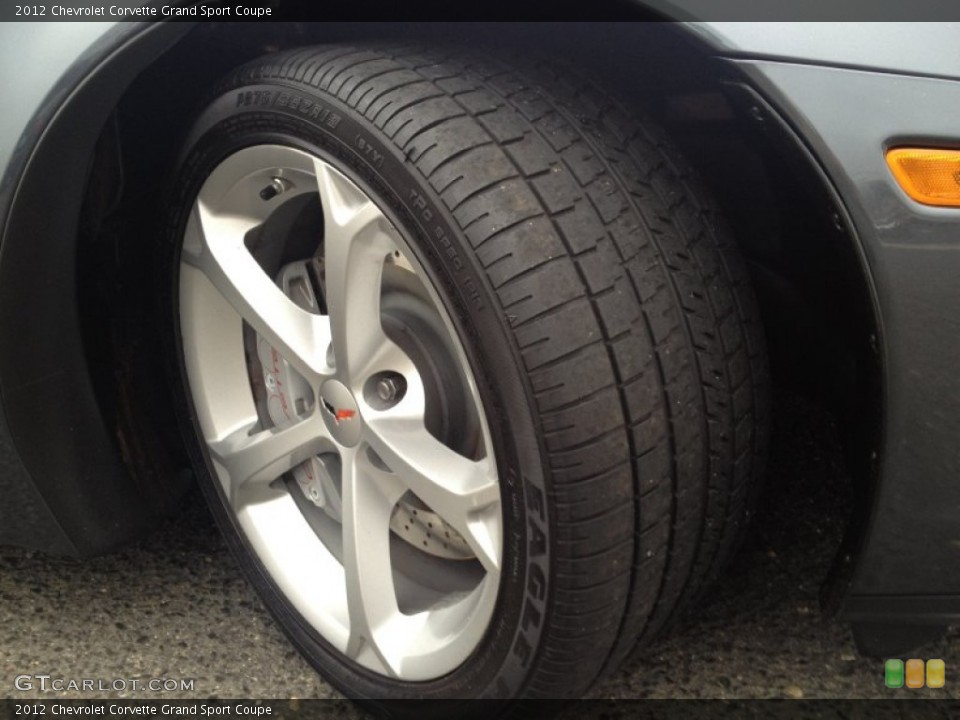 2012 Chevrolet Corvette Grand Sport Coupe Wheel and Tire Photo #89357794