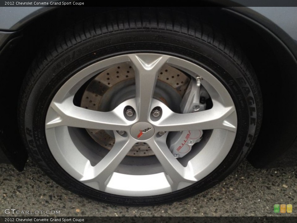 2012 Chevrolet Corvette Grand Sport Coupe Wheel and Tire Photo #89357818