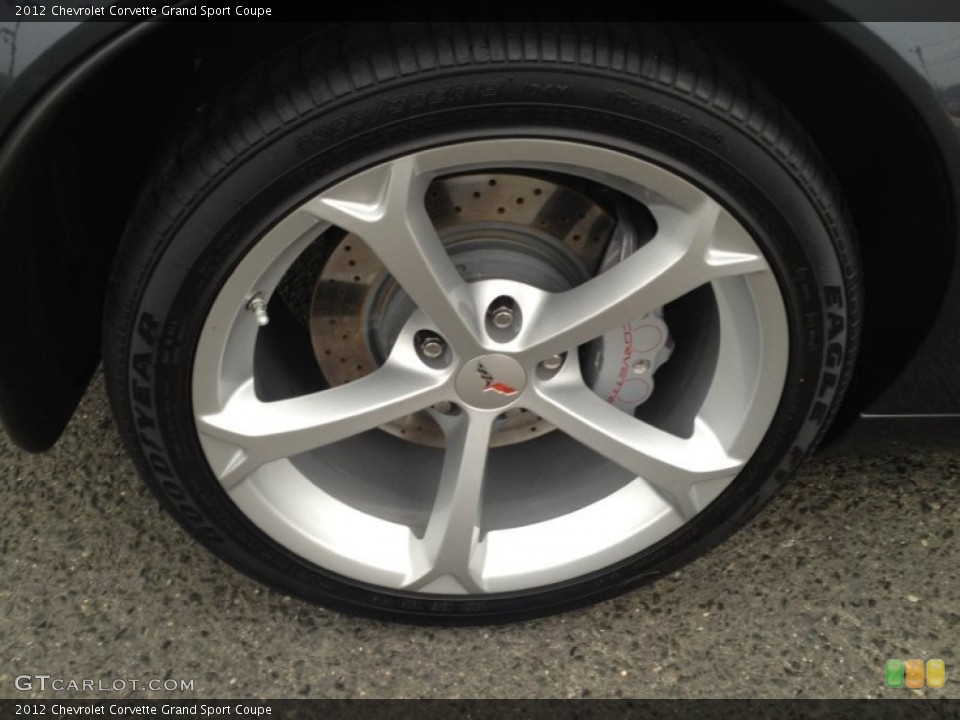 2012 Chevrolet Corvette Grand Sport Coupe Wheel and Tire Photo #89357914