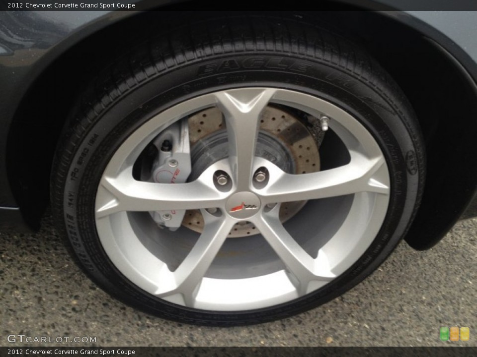2012 Chevrolet Corvette Grand Sport Coupe Wheel and Tire Photo #89358145