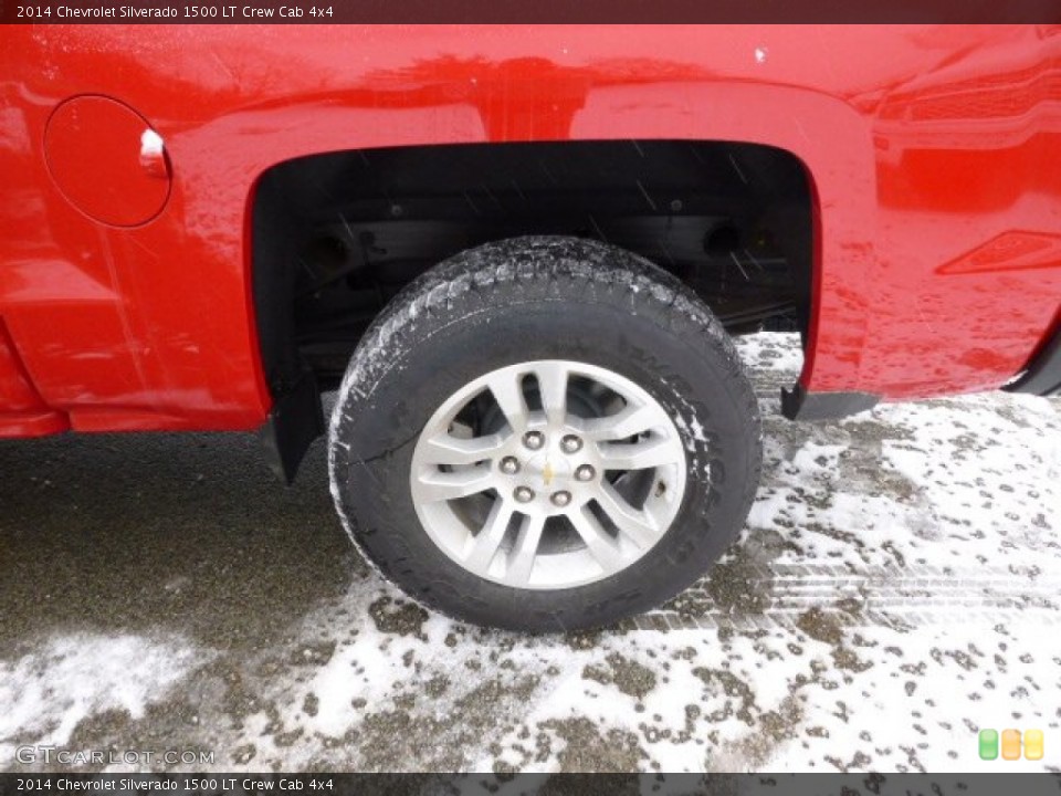 2014 Chevrolet Silverado 1500 LT Crew Cab 4x4 Wheel and Tire Photo #89367682