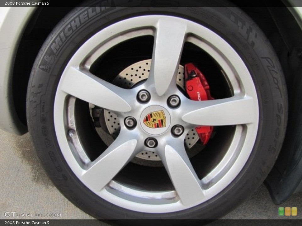 2008 Porsche Cayman S Wheel and Tire Photo #89369863