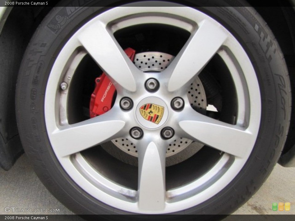 2008 Porsche Cayman S Wheel and Tire Photo #89369884