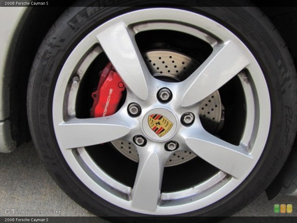 2008 Porsche Cayman S Wheel and Tire Photo #89369902