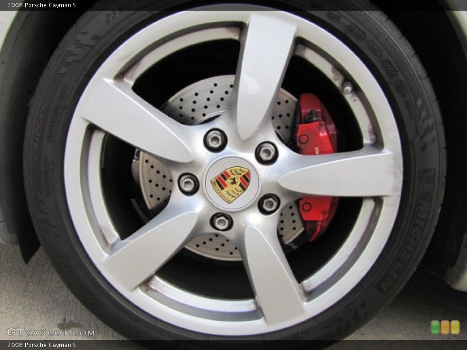 2008 Porsche Cayman S Wheel and Tire Photo #89369923